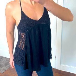 Black Lace UO Tank
